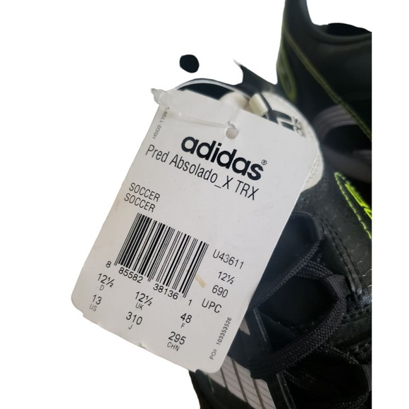 Adidas U43611 Predator Absolado X TRX FG Size 12.5 Rugby Football Soccer Cleats main image 11